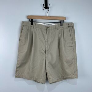 Men’s Haggar 100% Cotton Khaki Chino Shorts 40